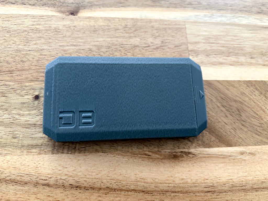 Maglyte Slim Snus Container with Customizable Engraved Initials